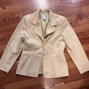 Casual corner tan blazer